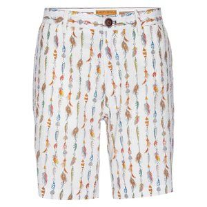 Nifty Genius Morgan Bermuda Stretch Seersucker Fishing Lure Cotton Men Shorts 31